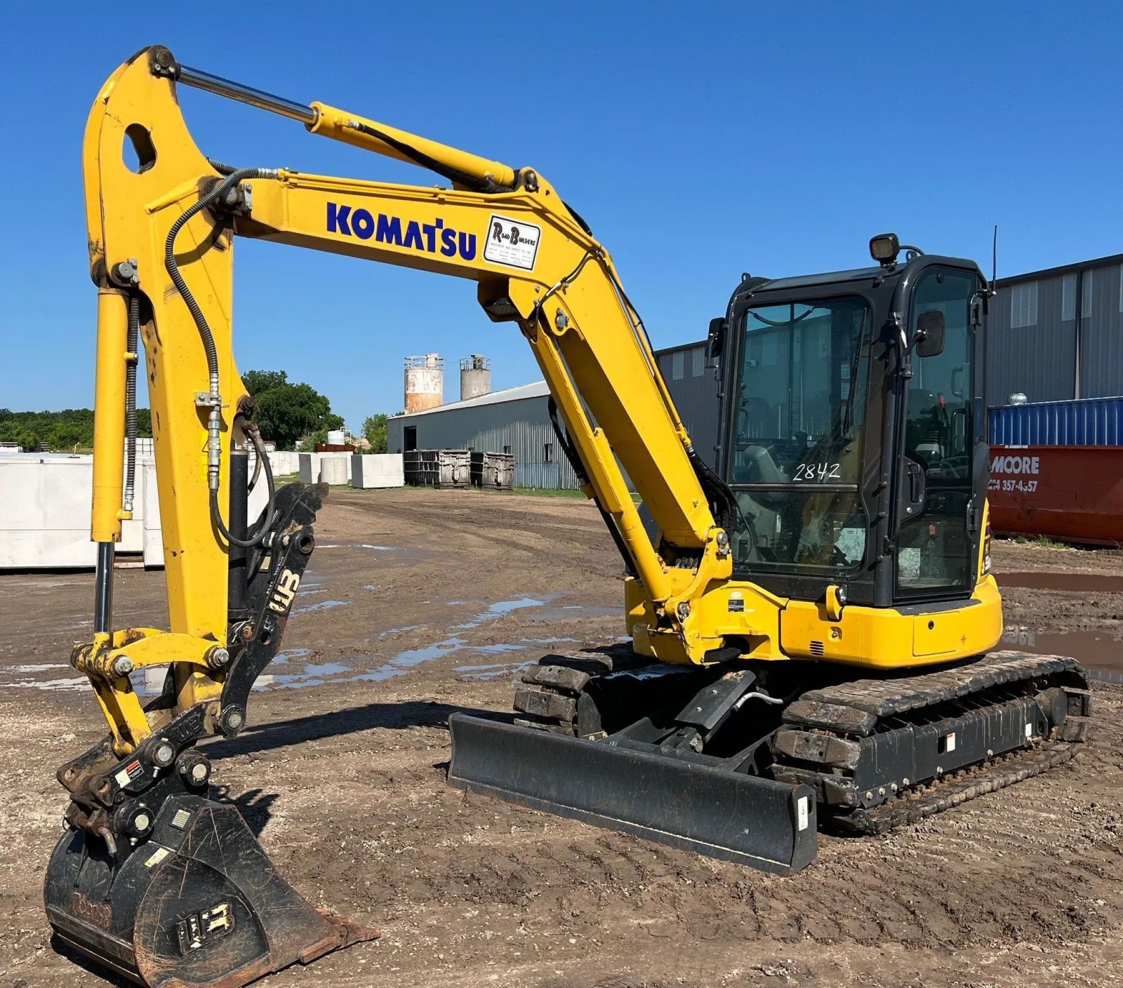 2022 Komatsu PC55MR-5 Mini Excavator