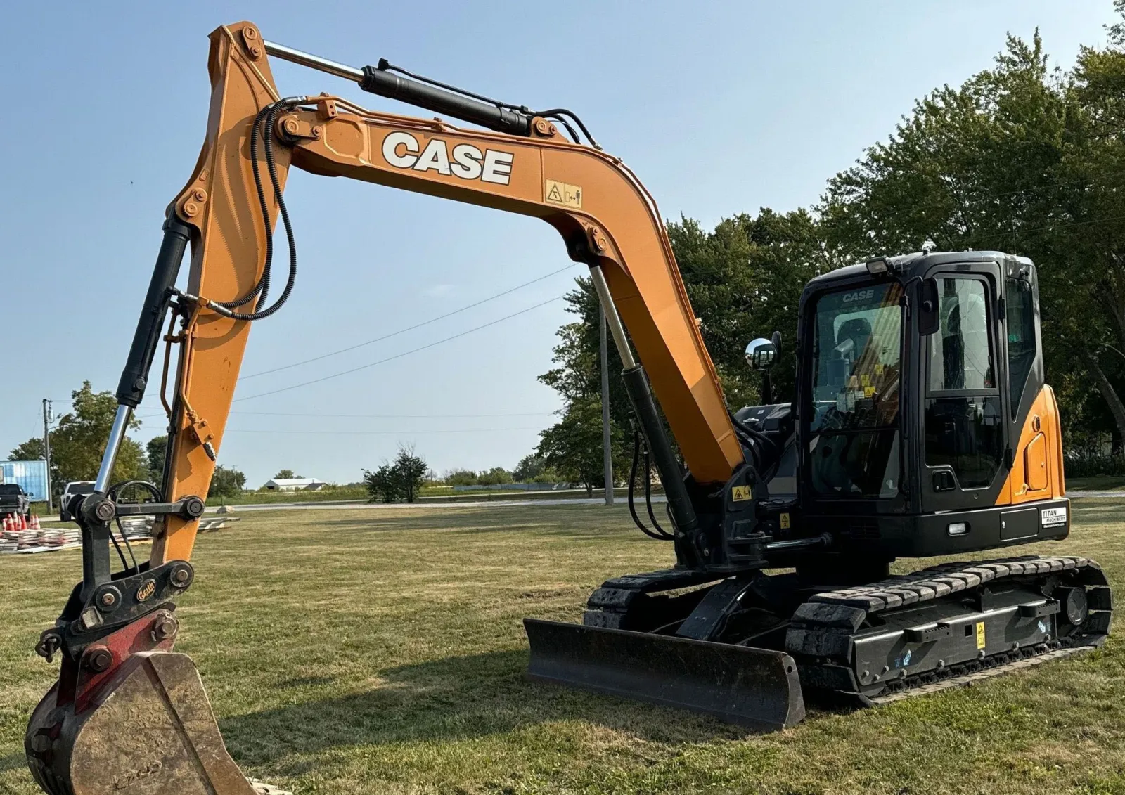 2020 Case CX80C Mini Excavator